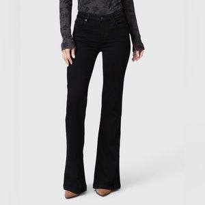 Paige Black Flare Jeans “Genevieve”
